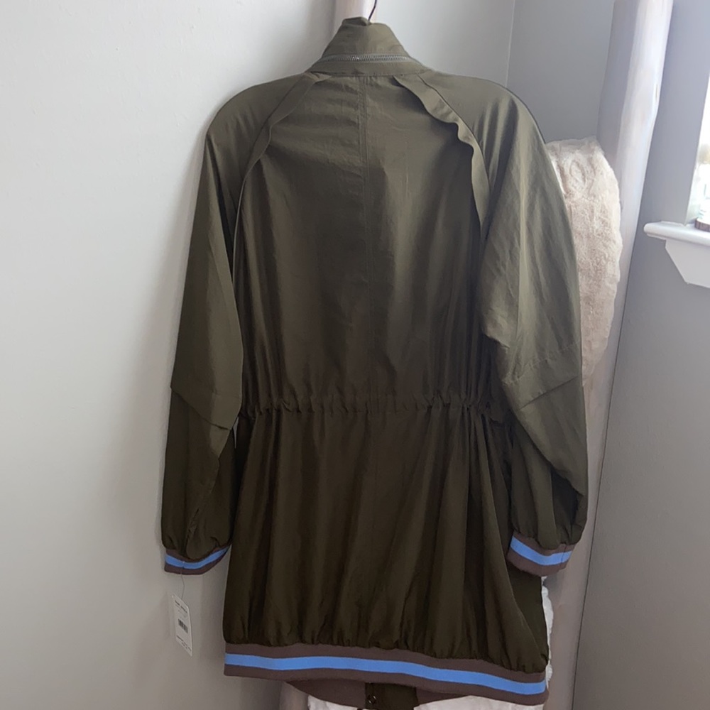 Free People Wild Sage Windbreaker NWT sz Small $148 - Picture 11 of 15